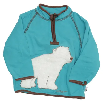 Fleece trui (Blauw, Wit, Bruin) van Jako-O Katoen