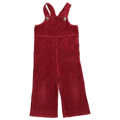 Hängselbyxor (Röd) från Fix by Lindex Bomull, Polyester
