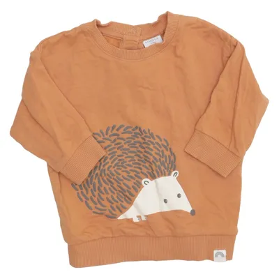 Sweatshirt (Brown) from Lindex Baby Cotton, Elastane