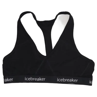 Sports bra (Black) from Icebreaker