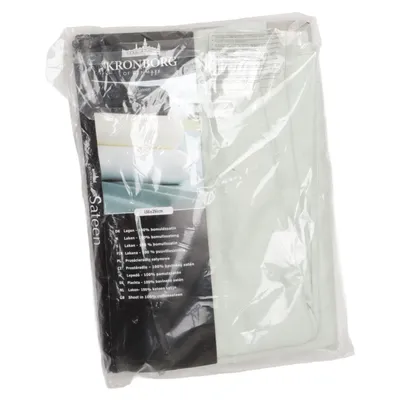 Underlakan (Svart) från Kronborg Bomull