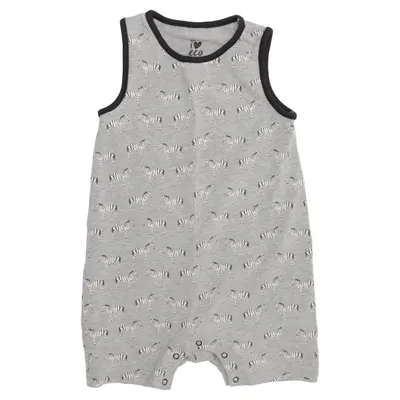 Sparkdräkt (Grå, Flerfärgad) från ICA I Love Eco Bomull, Elastan, Polyester