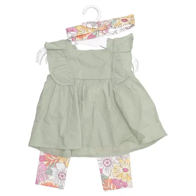 Ensemble (Vert, Multicolore) de H&M Coton, Élasthane