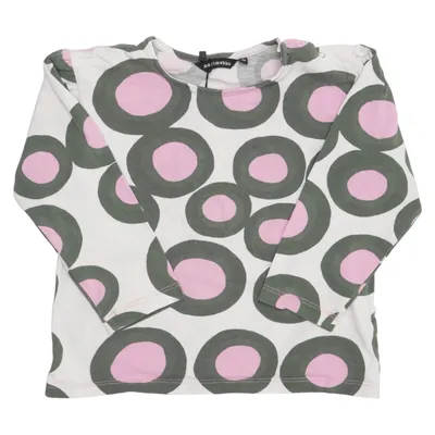 Långärmad t-shirt (Rosa, Vit, Grå) från Marimekko Bomull, Elastan