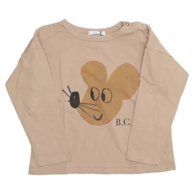 Långärmad t-shirt (Beige) från Bobo Choses Ekologisk bomull