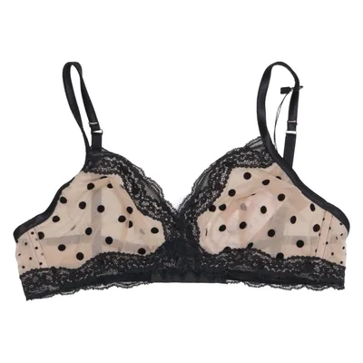 Bralette (Beige, Sort) fra Intimissimi Elastan, Polyamid