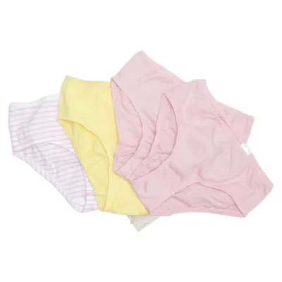 Trosor (Rosa, Gul, Vit) från Lupilu Ekologisk bomull