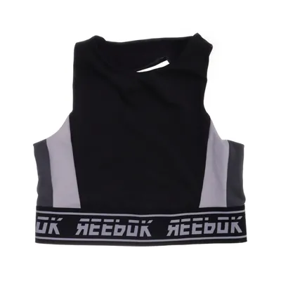 Sport-bh (Zwart, Wit, Grijs) van Reebok Elastaan, Nylon, Polyester