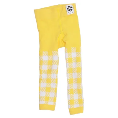 Leggings (Gul, Hvid) fra Mini Rodini Bomuld, Elastan, Polyamid