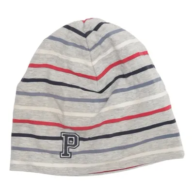 Beaniemössa (Grå, Flerfärgad) från Polarn O. Pyret Elastan, Ekologisk bomull