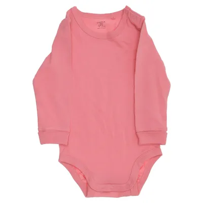 Body (Rosa) från Lindex Baby Bomull, Elastan