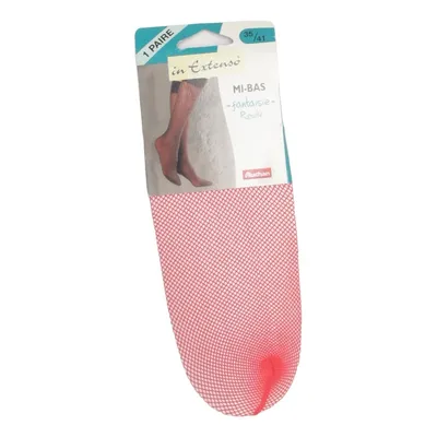 Collants résille (Rouge) de In Extenso