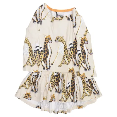 Robe (Beige, Multicolore) de Filemon Kid Coton biologique