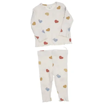 Pyjama (Beige, Multicolore) de Minimarket Coton, Élasthane