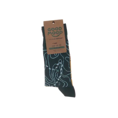 Socks (Green, Yellow, Multicolored) from Good Mood
