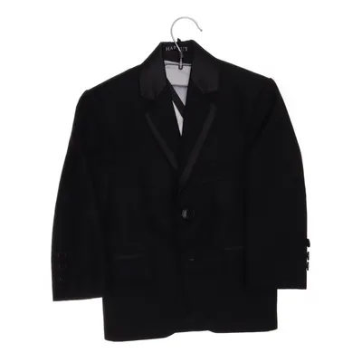 Smoking blazer (Zwart) van Harput Collection Elastaan, Polyester, Viscose