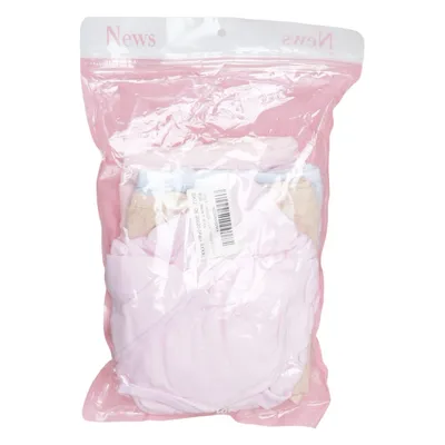 Panties (Pink, Blue, Beige) from News Cotton, Elastane