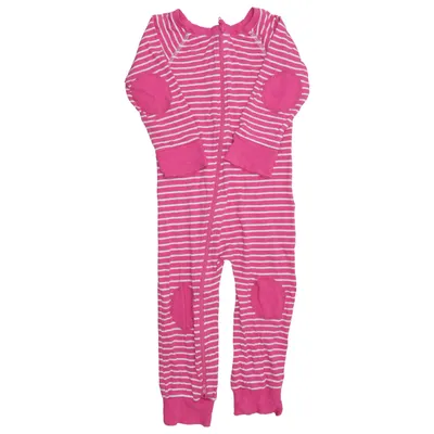 Sparkedragt (Pink, Hvid) fra Geggamoja Bambus, Bomuld