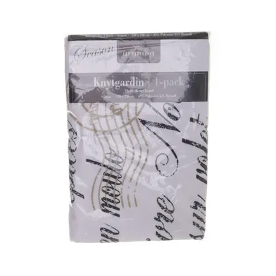 Kanallängd (Vit, Svart, Turkos) från Gryning Bomull, Polyester