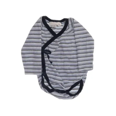 Romper (Blauw, Wit) van Polarn O. Pyret Katoen