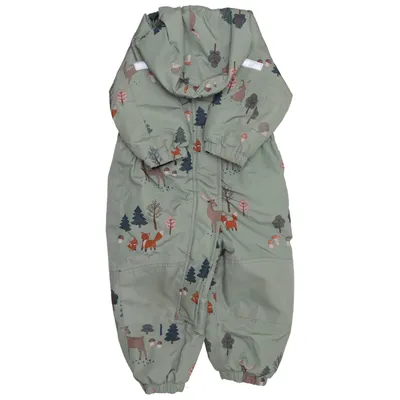 Mjukisdräkt (Grön, Flerfärgad) från Lindex Baby Polyester