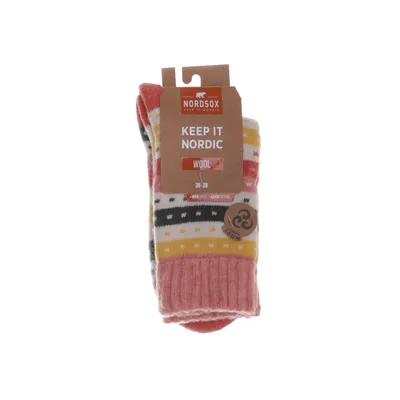 Wool socks (Pink) from Nordsox