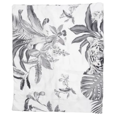Housse de coussin (Blanc, Noir) de Meradiso Polyester