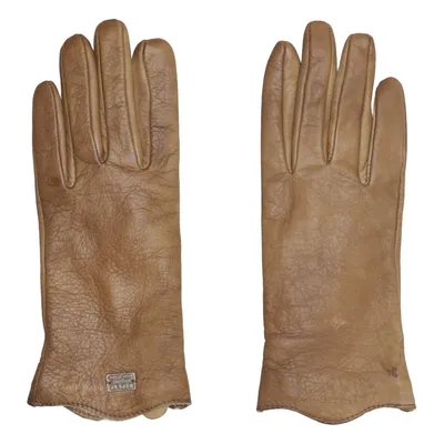 Lederhandschuhe (Braun) von Replay Leder, Polyester