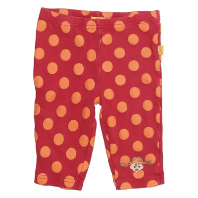 Leggings (Red, Orange) from Pippi Långstrump Cotton