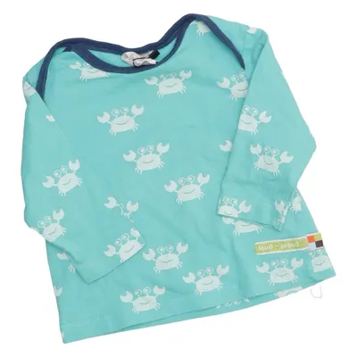 T-shirt à manches longues (Vert, Bleu) de Loud + Proud Coton biologique