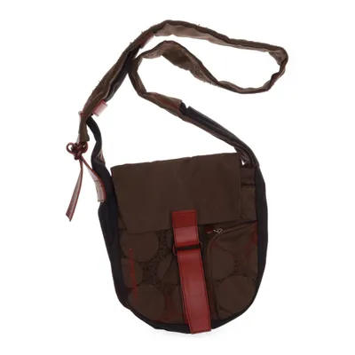 Shoulder-bag (Brown, Red) from Mandarina Duck