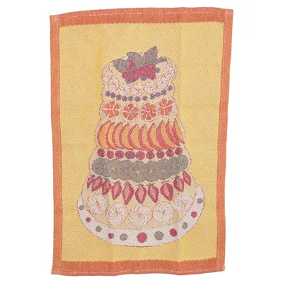 Kökshandduk (Gul, Flerfärgad) från Ekelund Bomull