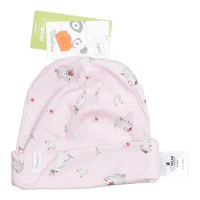 Beanie (Pink, Multicolored) from Lifewear Cotton
