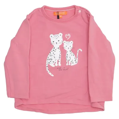 Lange mouwen shirt (Roze) van Staccato Katoen, Elastaan