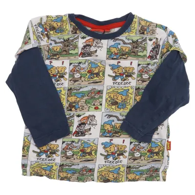 Långärmad t-shirt (Flerfärgad) från Bamse by Lindex Bomull