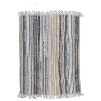 Handdoek (Grijs, Blauw, Geel) van Sense