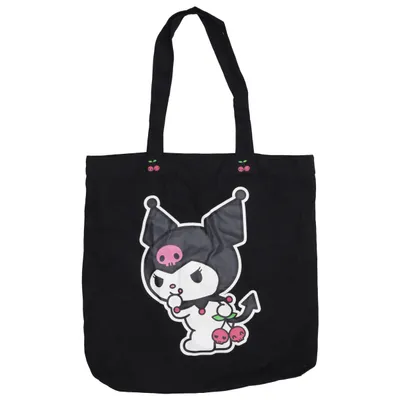 Canvas tas (Kuromi) van Bershka Katoen, Polyester