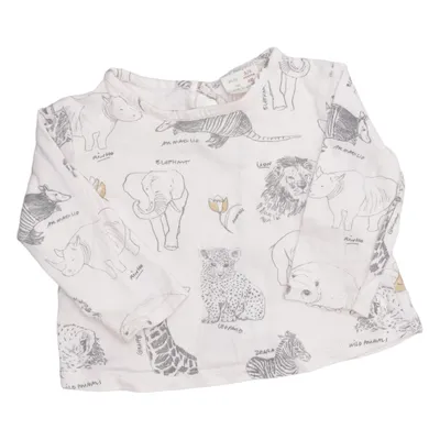 Lange mouwen shirt (Beige) van Zara BabyGirl Katoen