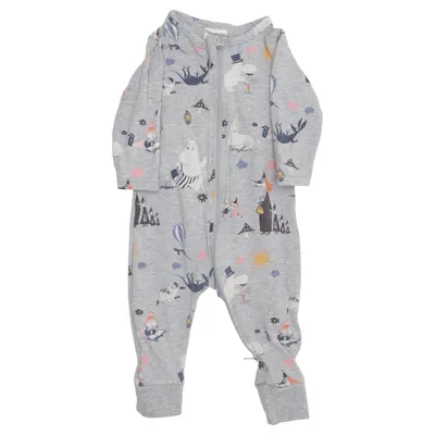 Rompers (Gray, Multicolored) from Moomin by Martinex