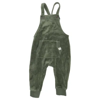 Hängselbyxor (Grön) från Lindex Baby Bomull, Polyester