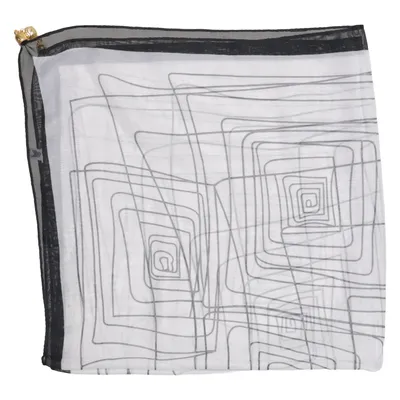 Zakdoek (Wit, Zwart) van Åhléns Polyester