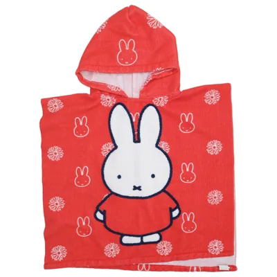 Badcape (Röd, Vit) från Miffy