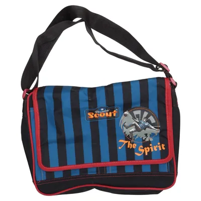 Schoudertas (Blauw, Zwart, Meerkleurig) van Scout