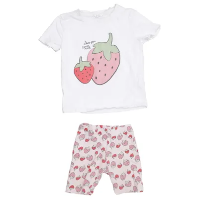 Set (White, Pink, Multicolored) from Amy & Lucy Cotton