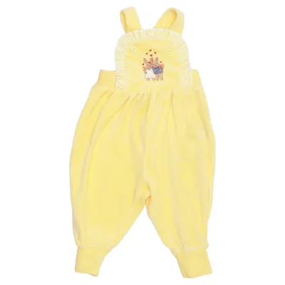 Hängselbyxor (Gul) från European Kids Lindex Bomull, Polyester