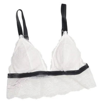 Bralette (Vit, Svart) från Victoria's Secret Elastan, Polyamid