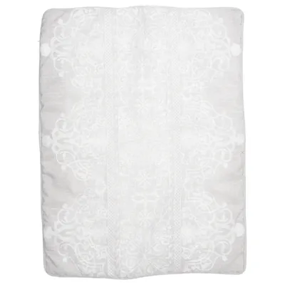 Cushion cover (Beige, White) from Jones New York Acrylic, Polyester