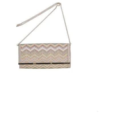 Clutch bag (Beige, Multicolored) from Hallhuber