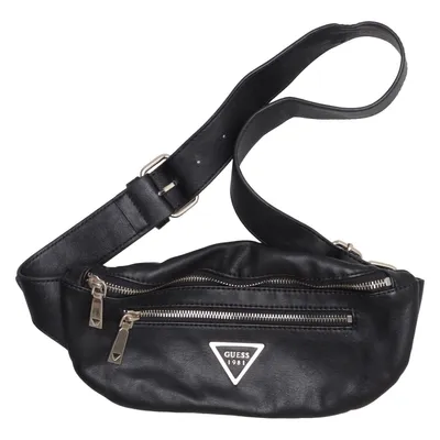 Waist bag (Black) from Guess Cotton, Polyester, Polyurethane
