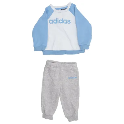 Ensemble (Bleu, Gris) de Adidas Coton, Polyester recyclé